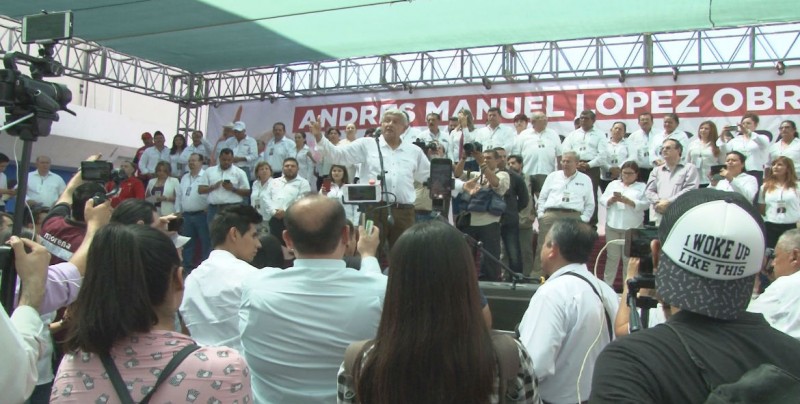 Cierra Andrés Manuel López Obrador campaña en Sinaloa