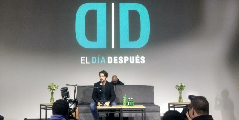 Diego Luna: El cambio en México "no va a suceder porque gane un candidato"
