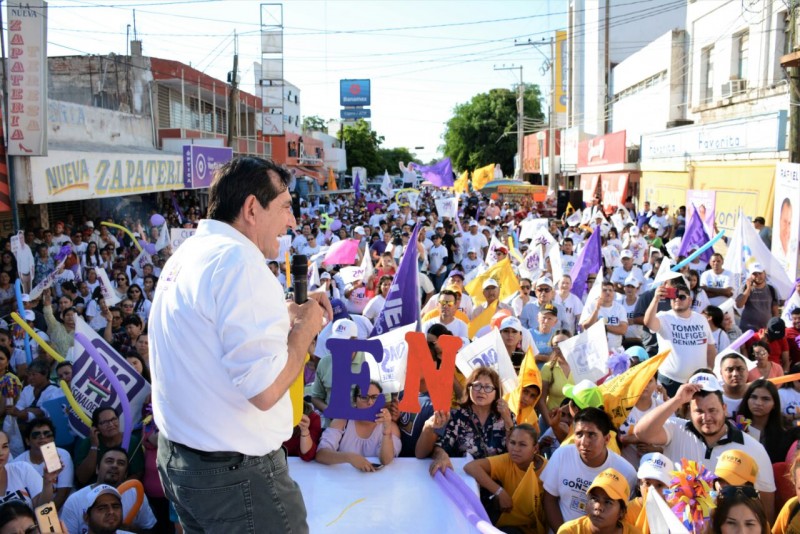Cierre de campaña en Guasave de la Coalición  "Por Sinaloa al Frente"