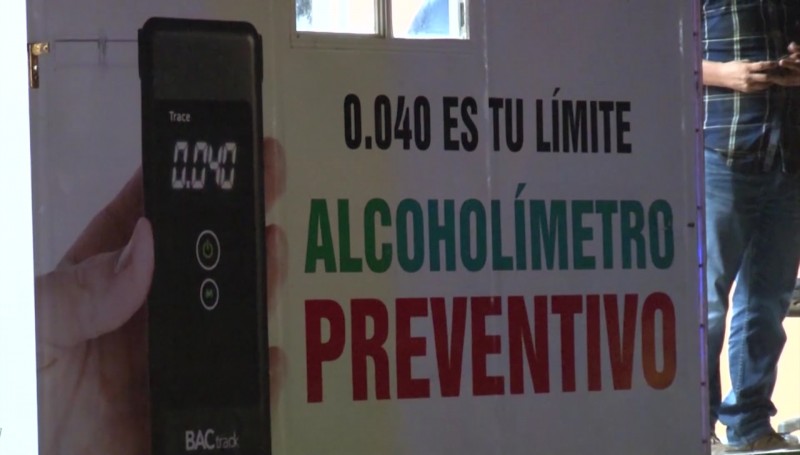 Incrementan un día el Alcoholímtero