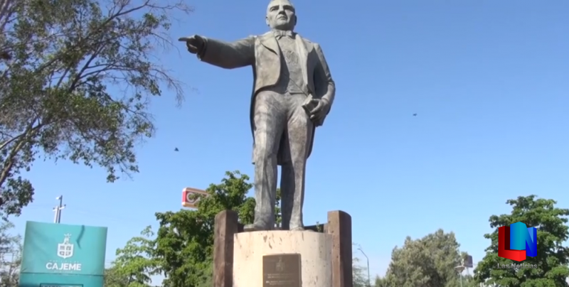 Conmemoran en Cajeme 146 aniversario luctuoso de Benito Juárez