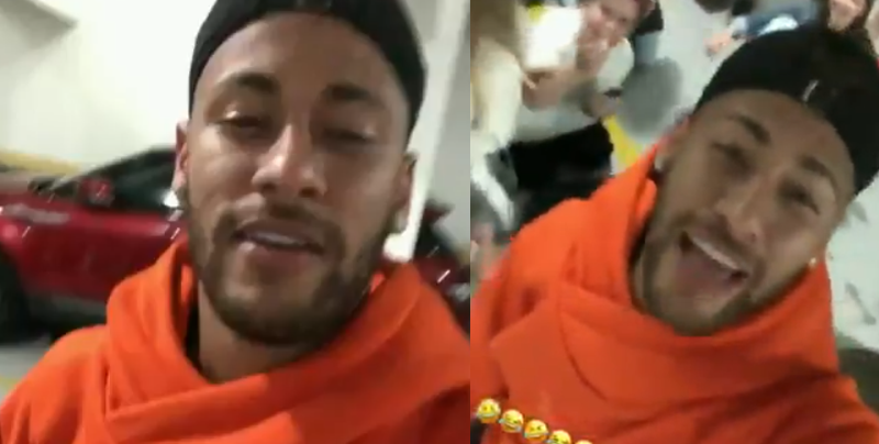 Neymar se une a la broma del #NeymarChallenge