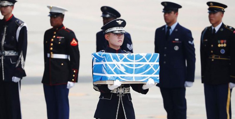 Pyongyang ha entregado a EE.UU. restos de soldados muertos en Guerra de Corea