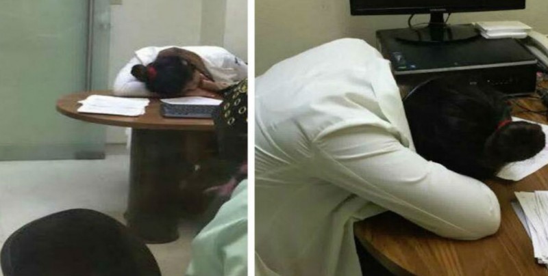 IMSS aclara imagen viral de Doctora dormida en clínica de Coahuila