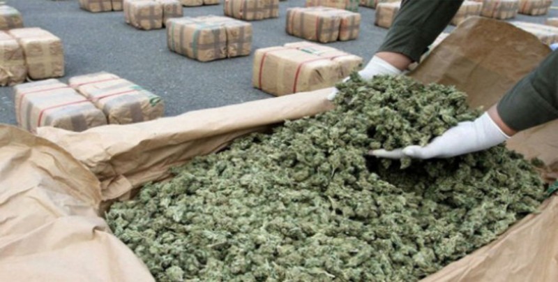 Decomisan ocho toneladas de marihuana que tendrían como destino Brasil