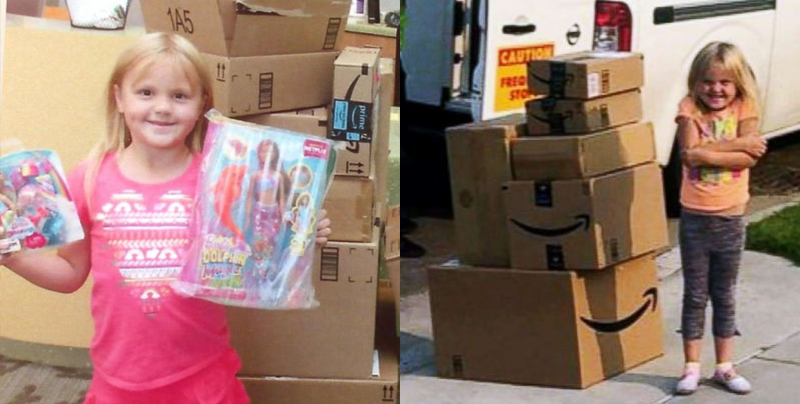 Niña se gastó 350 dólares en juguetes en Amazon a escondidas