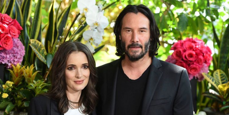 Winona Ryder y Keanu Reeves se habrían casaron en un rodaje