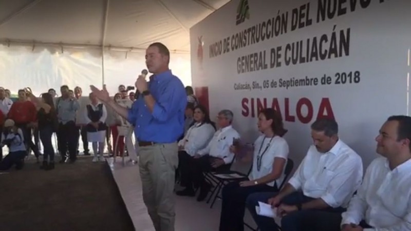 Inician obras de construcción del nuevo hospital general de Culiacán