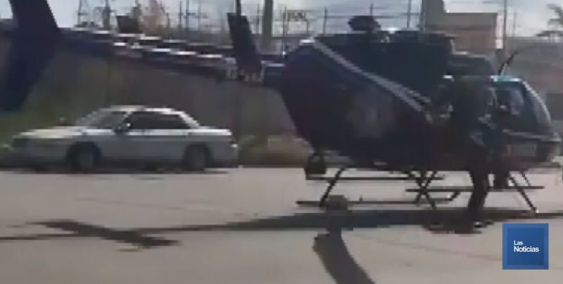 En Cajeme trasladan en helicóptero a mujer embarazada