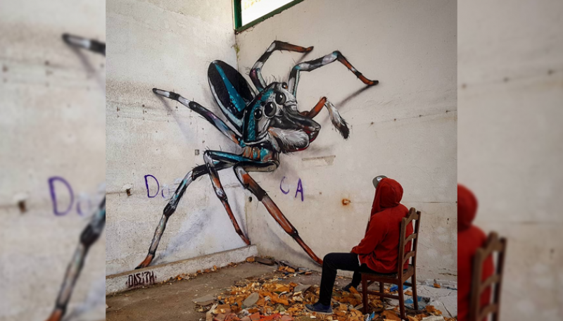 Sergio Odeith te sorprenderá con sus grafitis en 3D