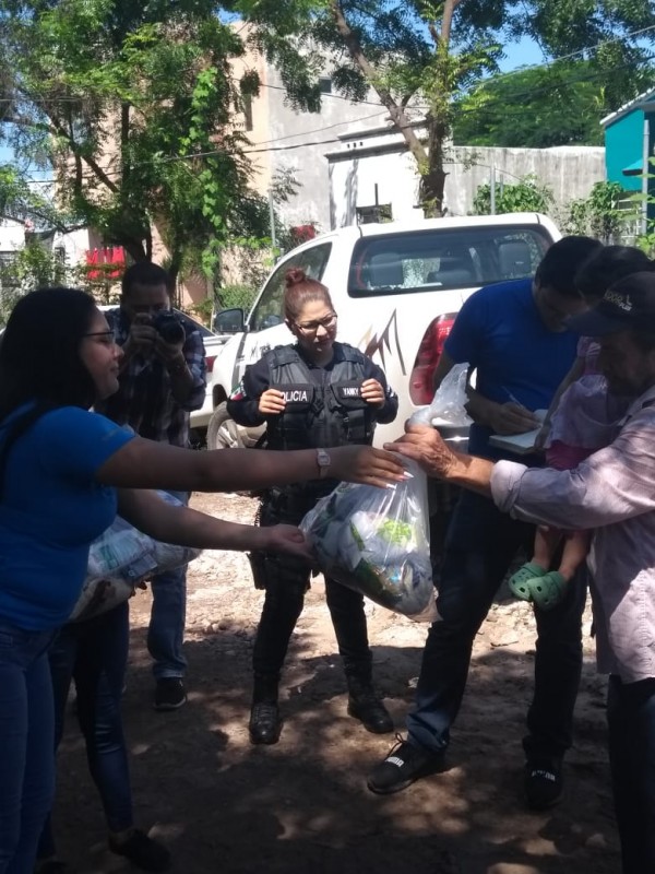 SSPyTM  brinda atención a las familias damnificadas