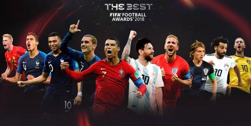 Ellos son The Best de la FIFA 2018