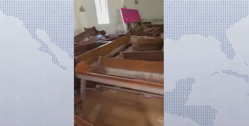 Resultan varias Parroquias afectadas por las lluvias