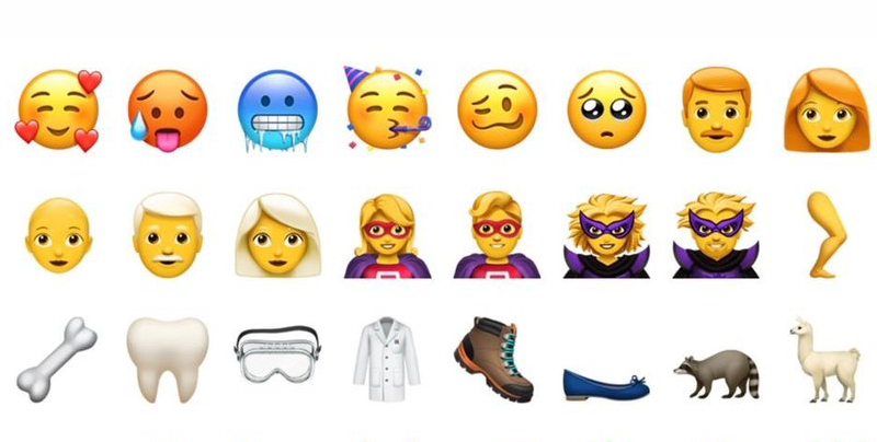 Estos son los 70 emojis nuevos que llegaran con el iOS 12.1