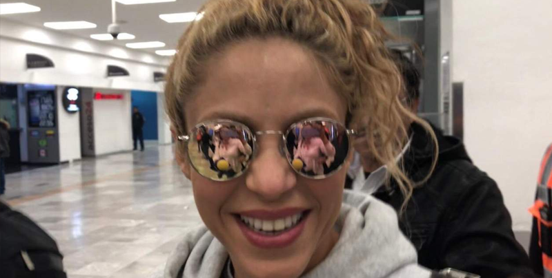 Shakira llegó a México para su tour ‘El Dorado’