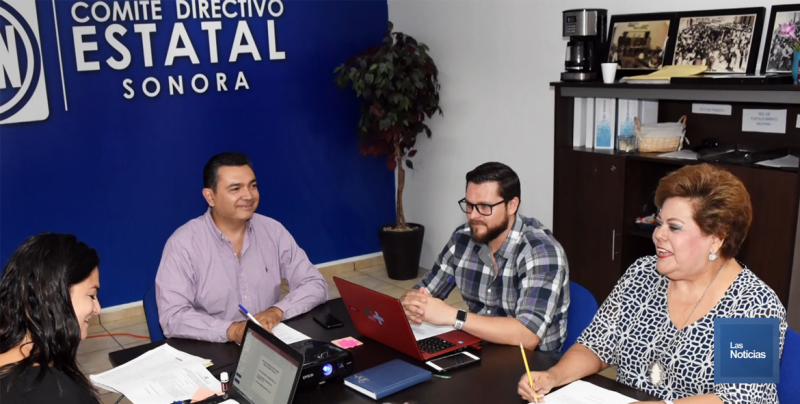 Arrancan su campaña candidatos a Dirigente del PAN en Sonora