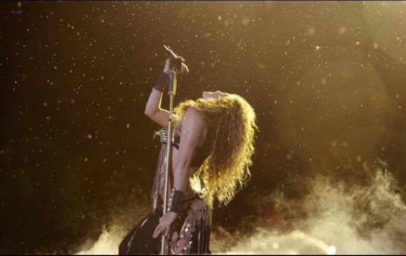 A Shakira no la detiene ni la lluvia