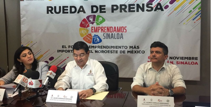 "Emprendamos Sinaloa", del 6 al 7 de noviembre en Mazatlán