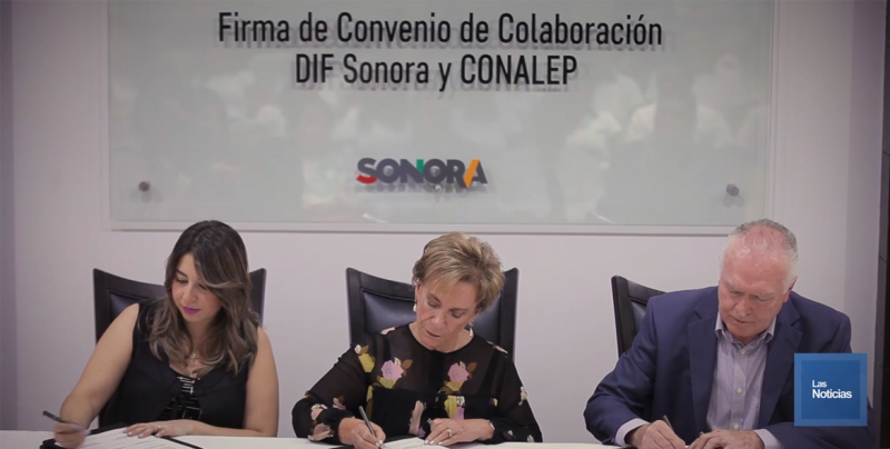 DIF-Sonora y CONALEP trabajarán a favor de los más vulnerables en Sonora