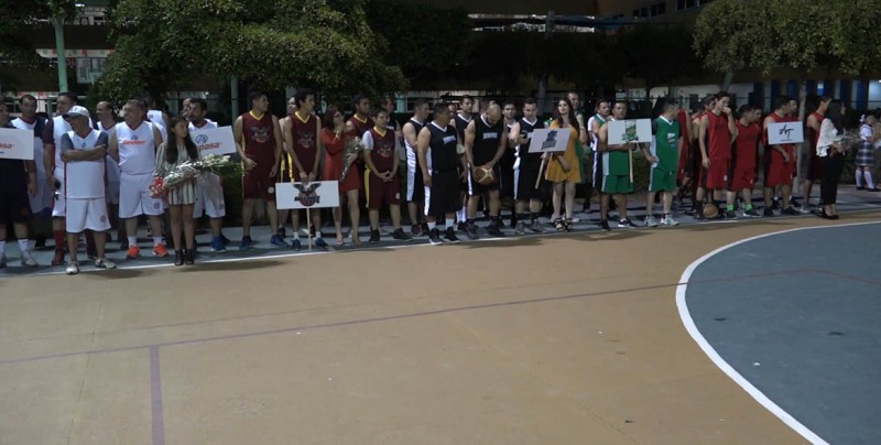 Inauguran Torneo de Basquetbol de Grupo Alerta