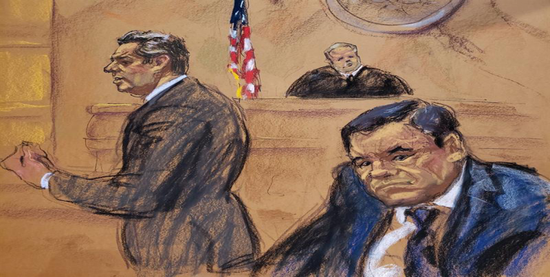 El juez critica el polémico alegato inicial de la defensa del Chapo