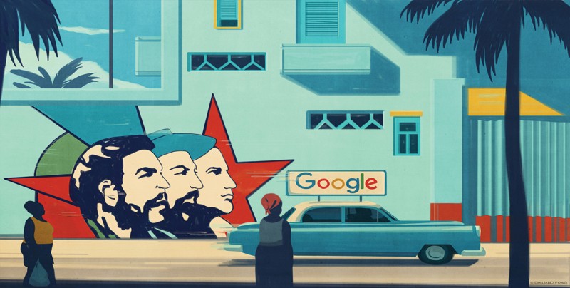 Google tenderá un cable submarino para mejorar Internet en Cuba