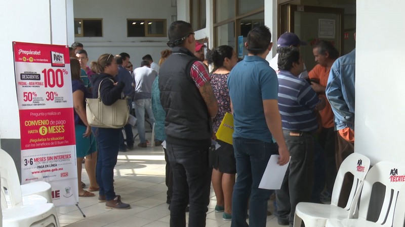 Ahomenses aprovechan descuentos en pago de impuestos