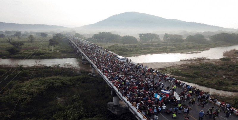 Detienen a por lo menos 600 migrantes centroamericanos en Chiapas