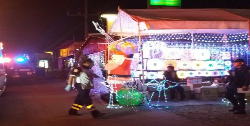 Asaltan y balean a vendedor de luces navideñas en Culiacán