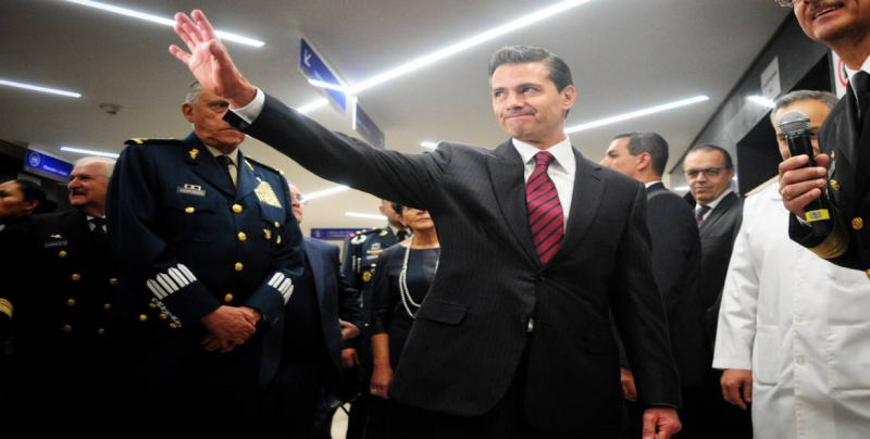 Peña Nieto se despide y llama a seguir unidos por México