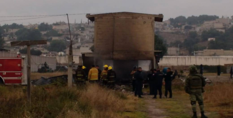 Explosión de polvorín deja dos heridos en Tultepec, Edomex