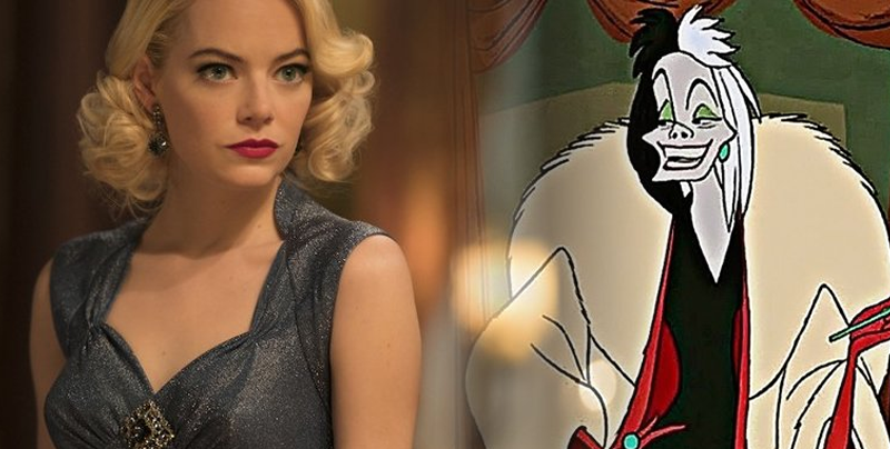 Emma Stone será una versión ochentera de Cruella de Vil