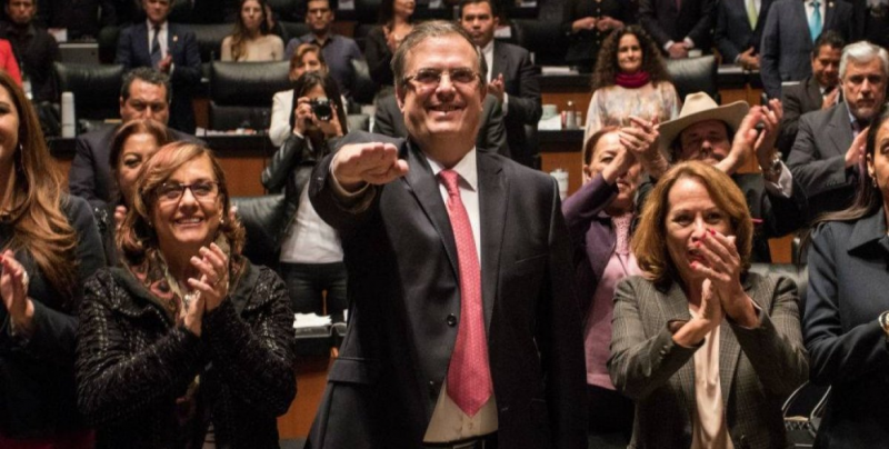 Senado ratifica a Marcelo Ebrard como titular de la SRE