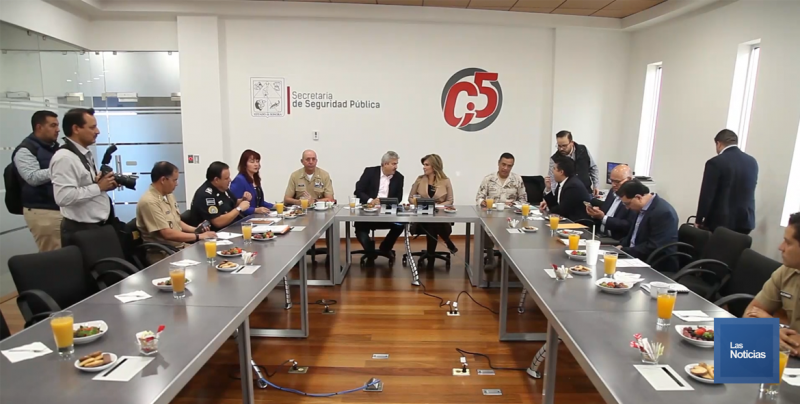 Presidió Claudia Pavlovich reunión de la mesa de Coordinación de la Paz en Sonora