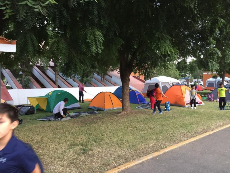 Realizan campamento en el INECIPE; alumnos del Valladolid