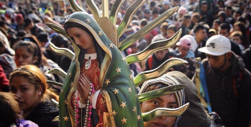 Más de 10 millones de peregrinos llegan a la Basílica de Virgen de Guadalupe