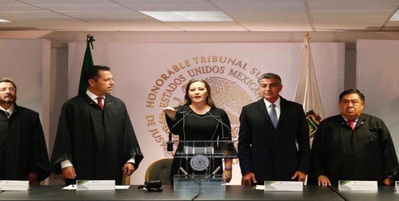Rinde protesta Martha Erika Alonso como Gobernadora de Puebla