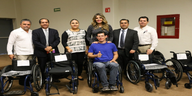 Recibe DIF Sinaloa apoyos funcionales de Servicios Caritativos SUD