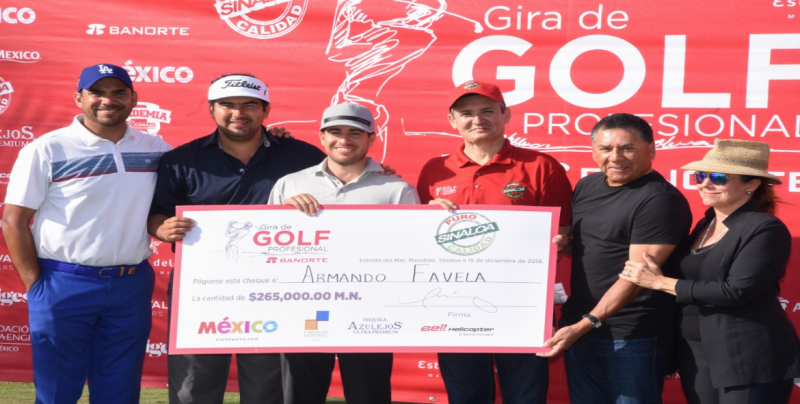 Segunda Copa e Golf "Puro Sinaloa" culmina en Mazatlán