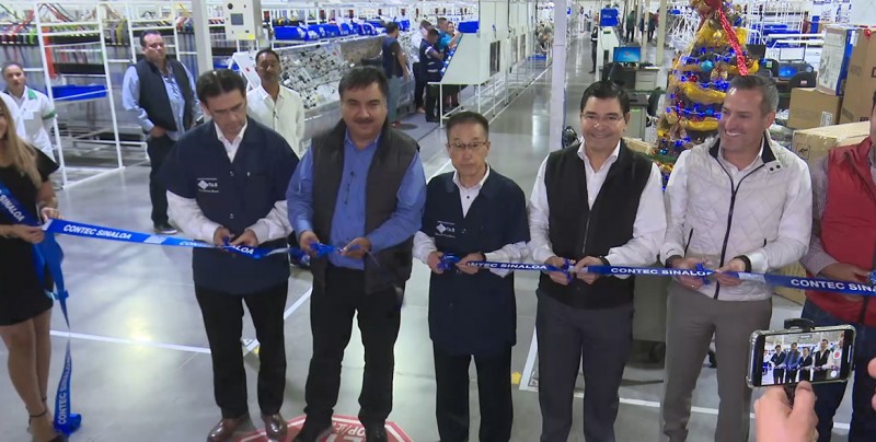 Inauguran planta Sumitomo 3 en Los Mochis