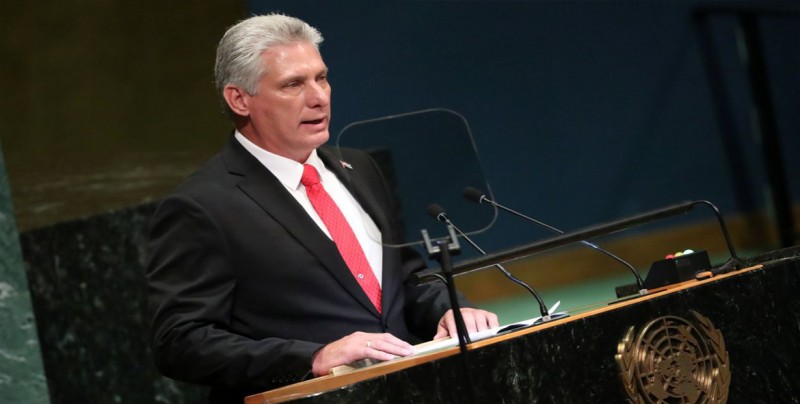 Díaz-Canel deplora que EEUU culpe a Cuba de los grandes males de la región