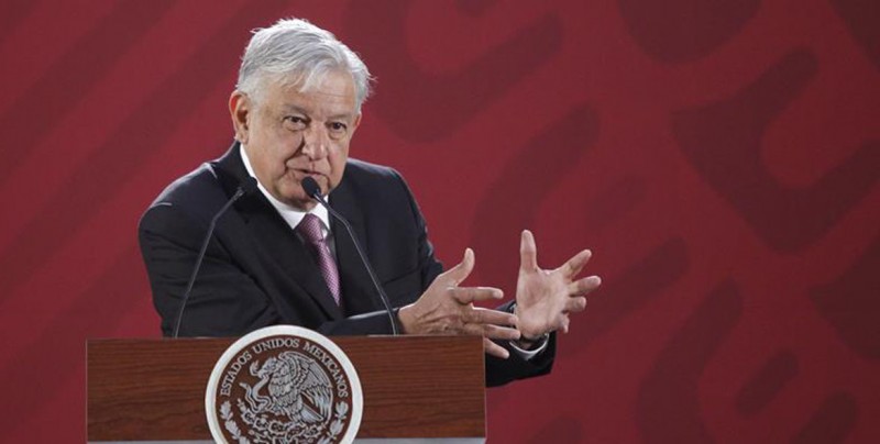 López Obrador considera "asunto interno" amenaza de Trump de cerrar frontera