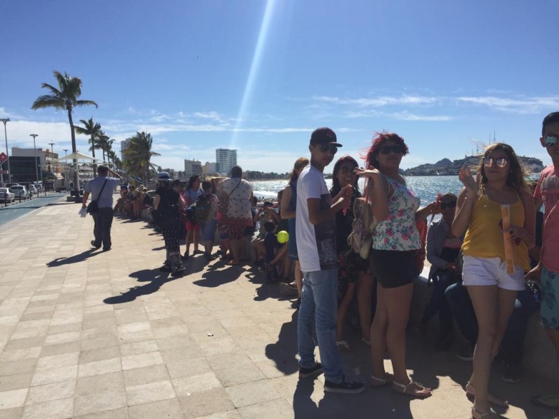 Turistas eligieron Mazatlán, para recibir el nuevo año