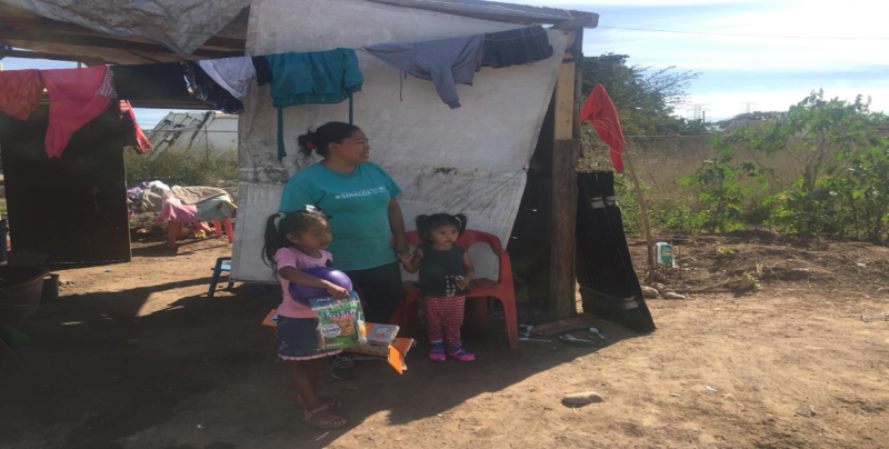 Atiende DIF Sinaloa solicitud de apoyo a familia de escasos recursos.