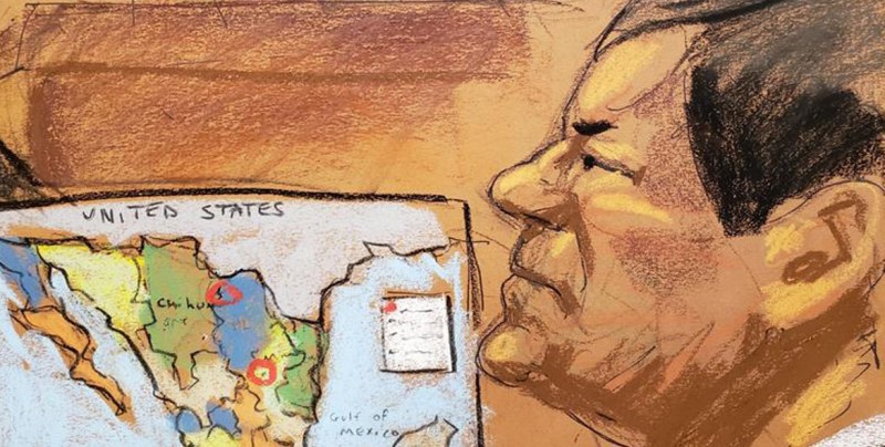 ¡Se ha escapado! el grito que se escuchó en el juicio de 'El Chapo' durante un apagón