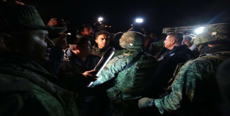 Ejército recibe queja de CNDH por inacción en Tlahuelilpan