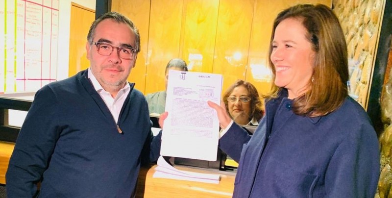 Expresidente Calderón y su esposa registran nuevo partido político