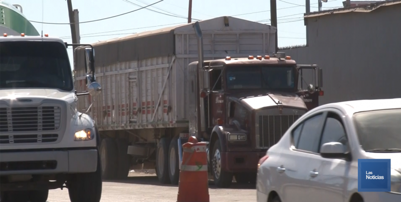 Transportistas de carga del Valle del Yaqui, afectados por las heladas