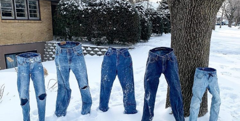 El reto de los ‘pantalones congelados’ es tendencia en Estados Unidos