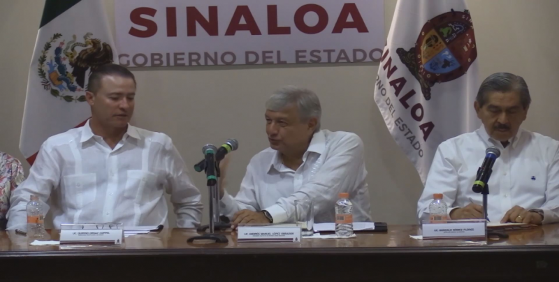 El presidente Andrés Manuel López Obrador visita Sinaloa el viernes y sábado